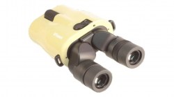 Vixen 12x30mm Binoculars, Atera Vibration Cancelling System, Beige 11493-1